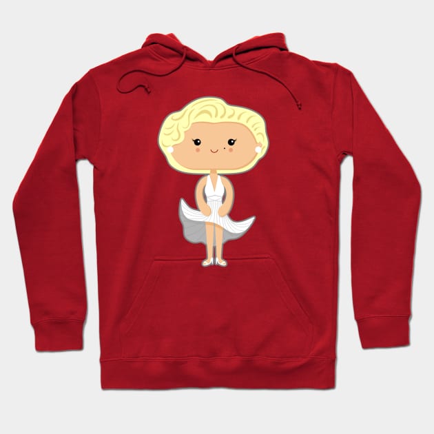 Marilyn Hoodie by sombrasblancas